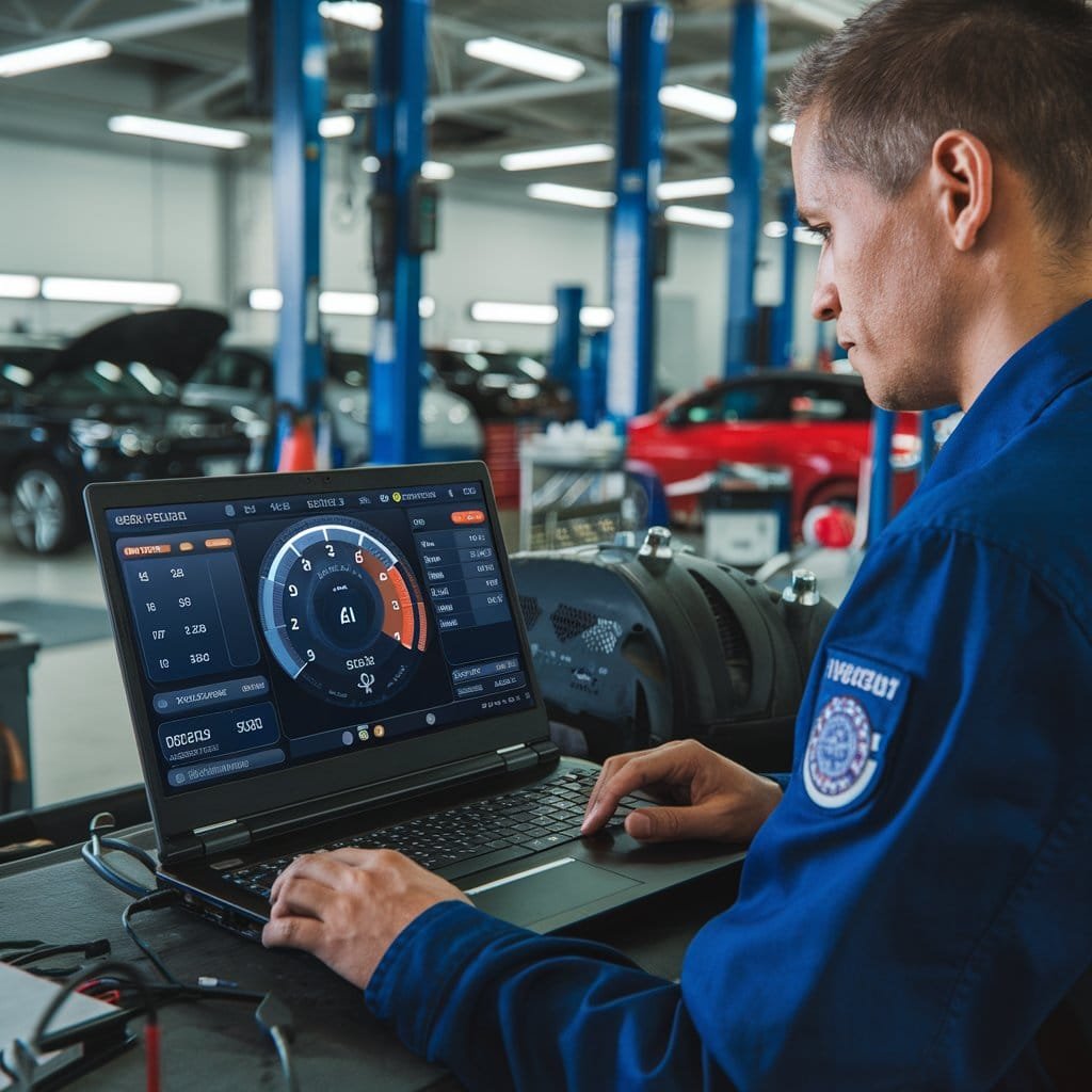 Car computer diagnostics.