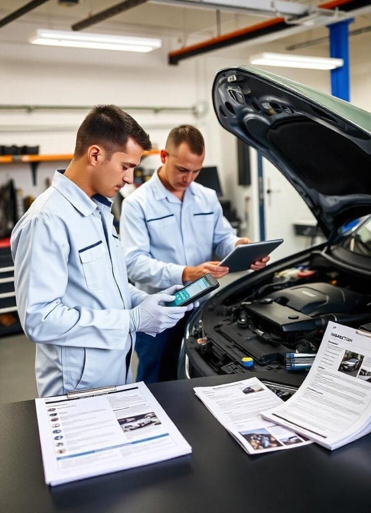 Pre-purchase car inspection