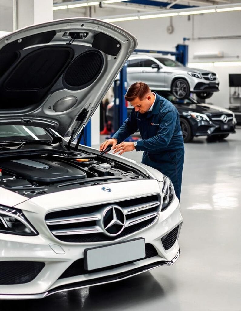 mercedes inspection