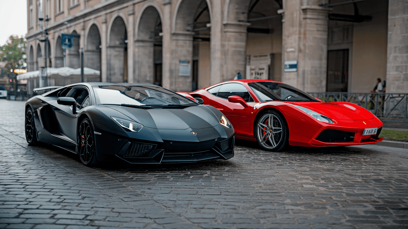 Auto inspection luxury car