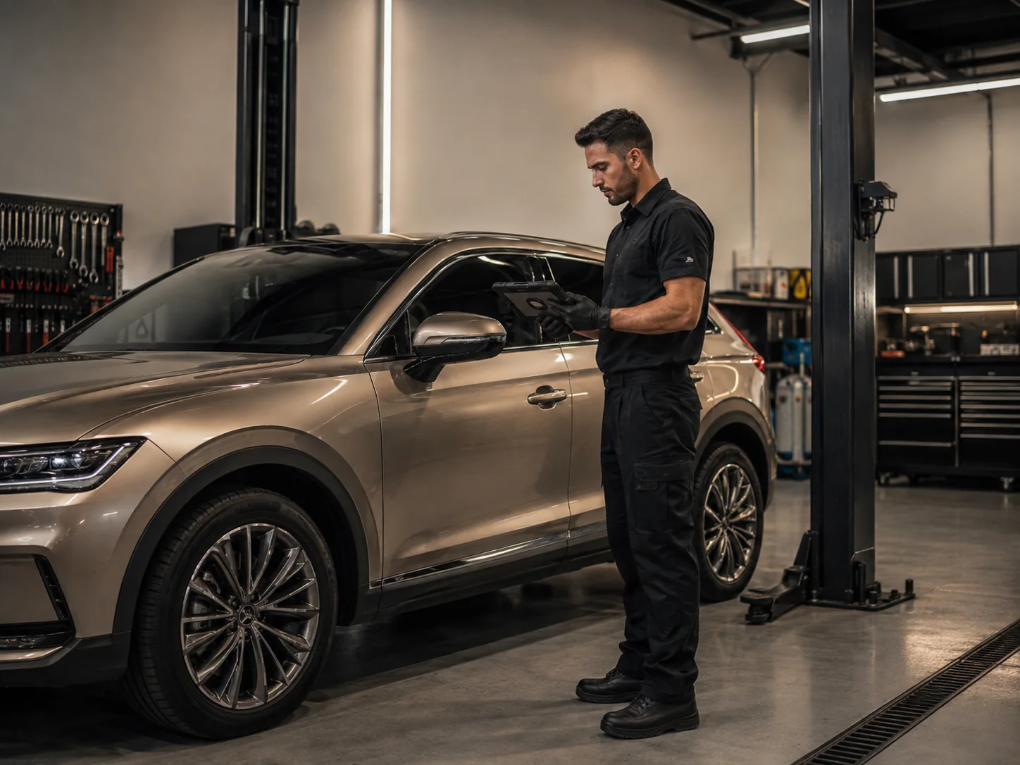 Vehicle condition report reviewed alongside chassis inspection evidence